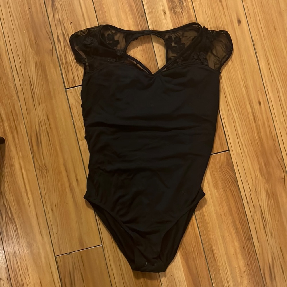 Bloch black bodysuit